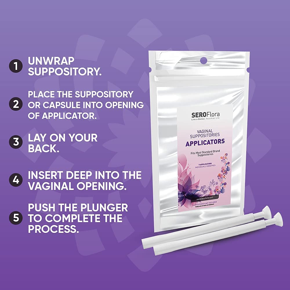 Discreet SEROVERA branding on packaging supports embarrassment-free use.