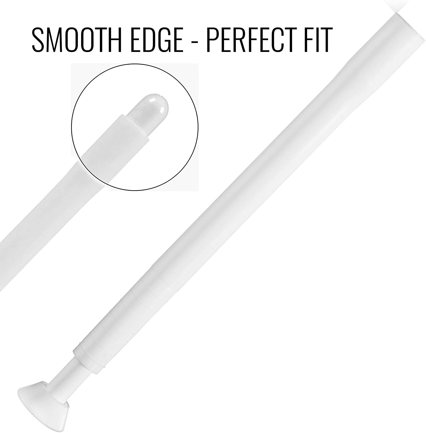 Sterile, individually wrapped SEROVERA applicator for hygiene and portability.