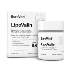 Serovital Lipovalin bottle pour for daily use and appetite management.