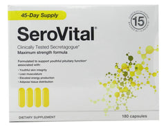 Serovital Renewal Complex packaging with capsules ready for daily use