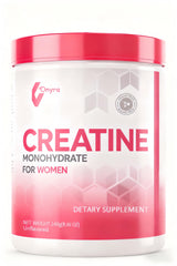 SERSANVE Creatine Monohydrate bottle for women supports daily fitness