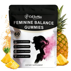 SERSANVE Feminine Balance Gummies bottle front for daily balance and freshness.