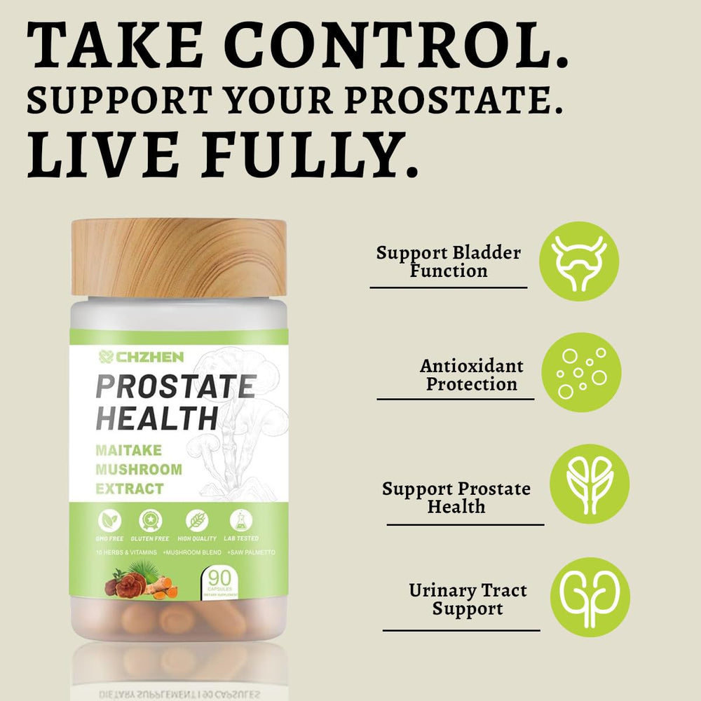 SERSANVE Prostate Health pills closeup—vegan formula supporting vitality and balance.
