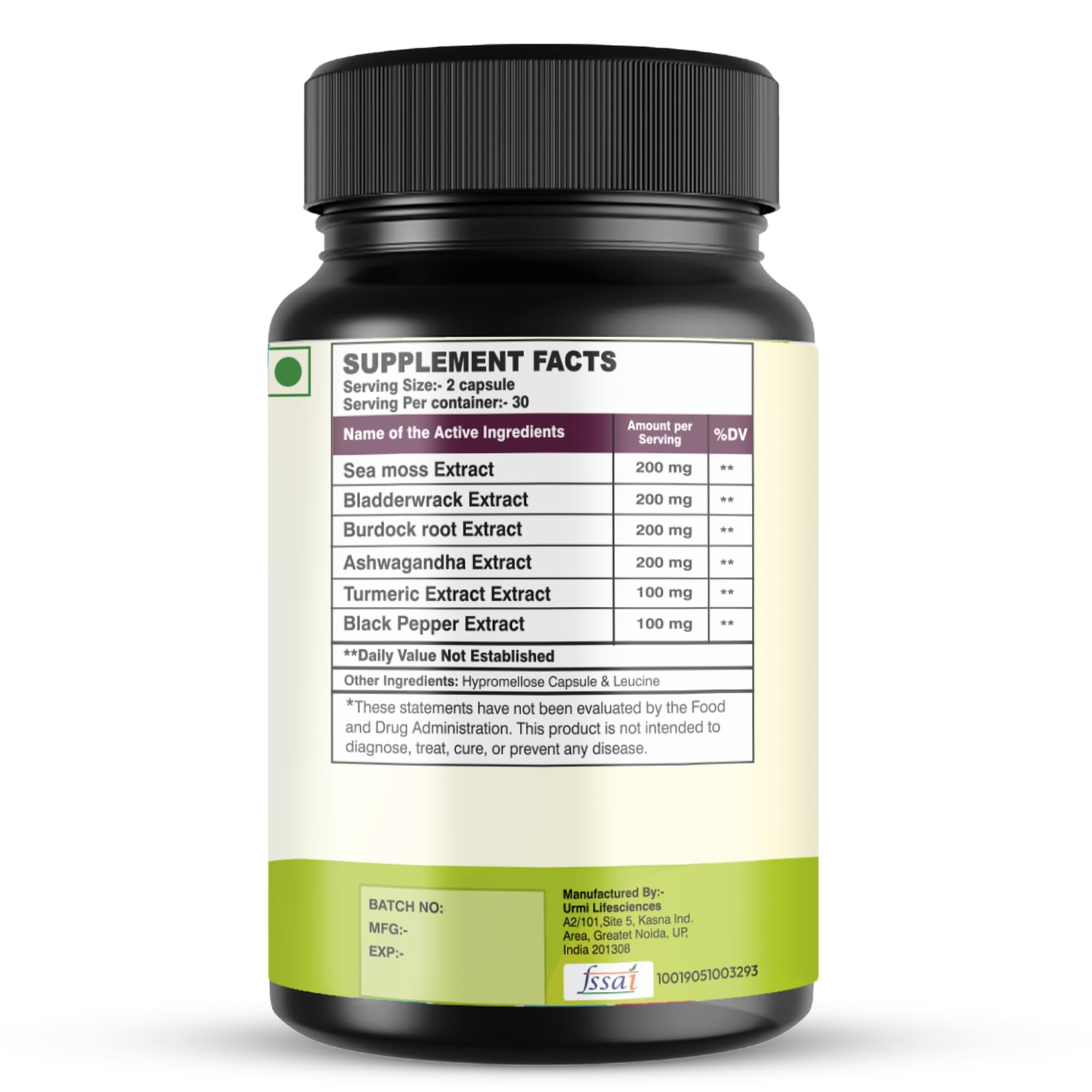 SETNUTRA Well From Within label showcasing non GMO gluten-free branding