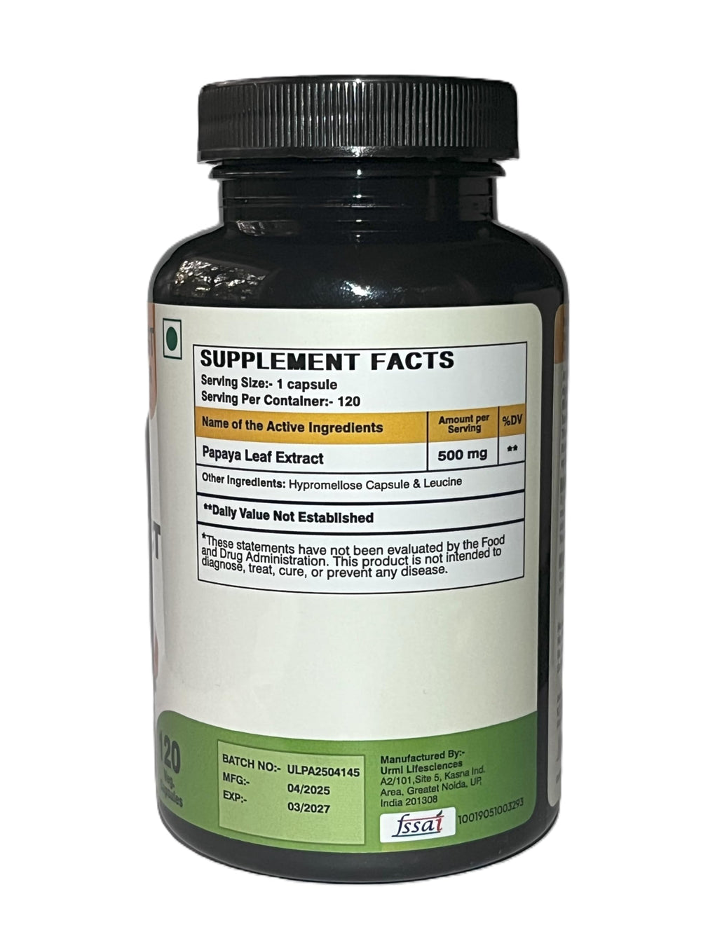 SETNUTRA Well From Within bottle front view highlighting clean label ingredients.