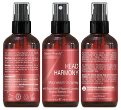 Seven Minerals Head Harmony Spray made in USA signals quality and trust.