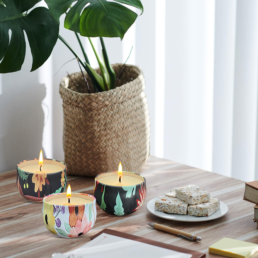 Seven Moons gift-ready box highlighting premium candles for any celebration.