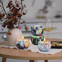 Seven Moons gift set arrangement featuring candles ready for gifting display.