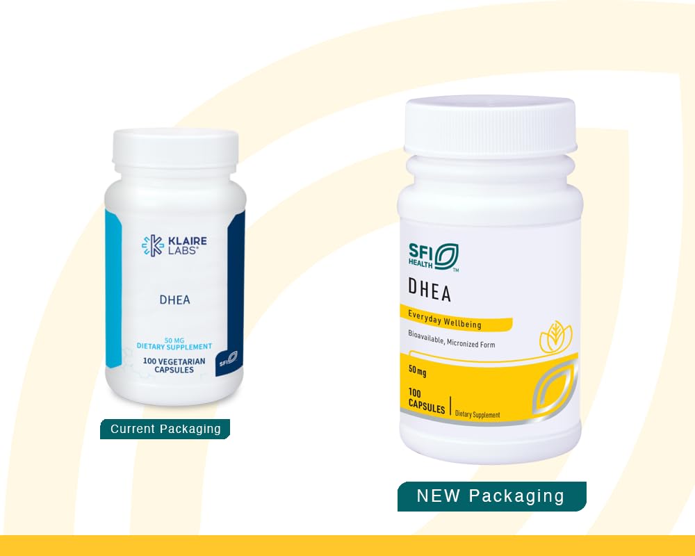 Close-up of micronized DHEA capsules for improved absorption.