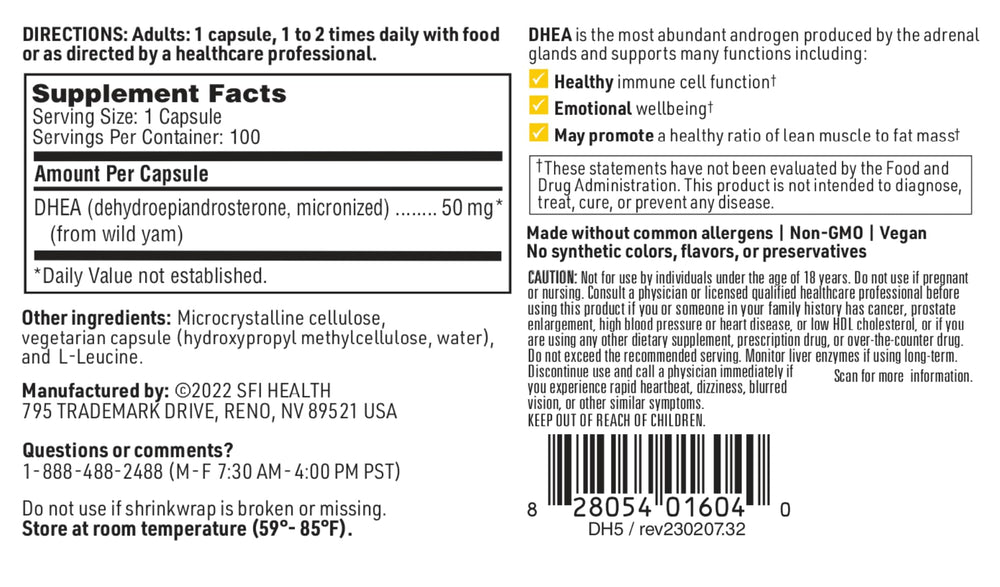 Labeled free from artificial colors, flavors, and preservatives.