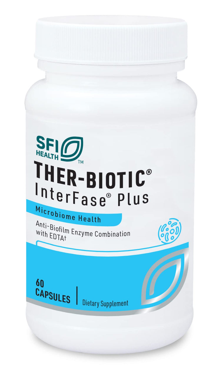 SFI Health Interfase Plus bottle for GI support routine.