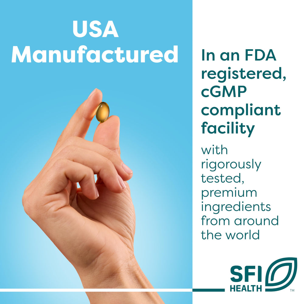 SFI Health Klaire Labs Mag Complete packaging display with label details and daily use guidance.