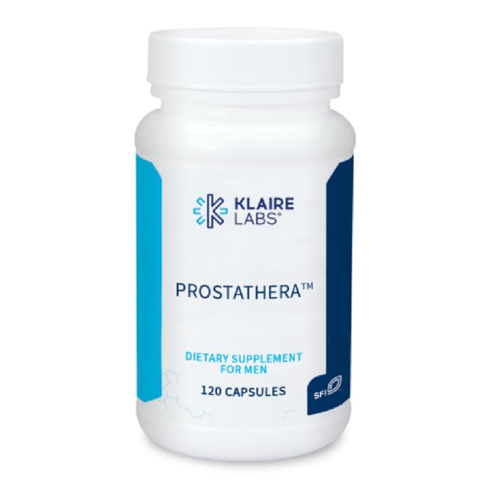 SFI Health Prostathera packaging showcases gluten-free formulation for comfortable daily use.