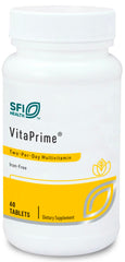 SFI Health VitaPrime bottle on a kitchen counter ready for daily use.