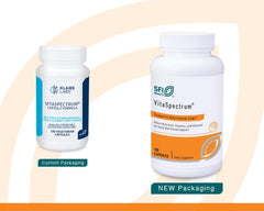 SFI Health VitaSpectrum Kids bottle back highlighting ingredients and allergen information