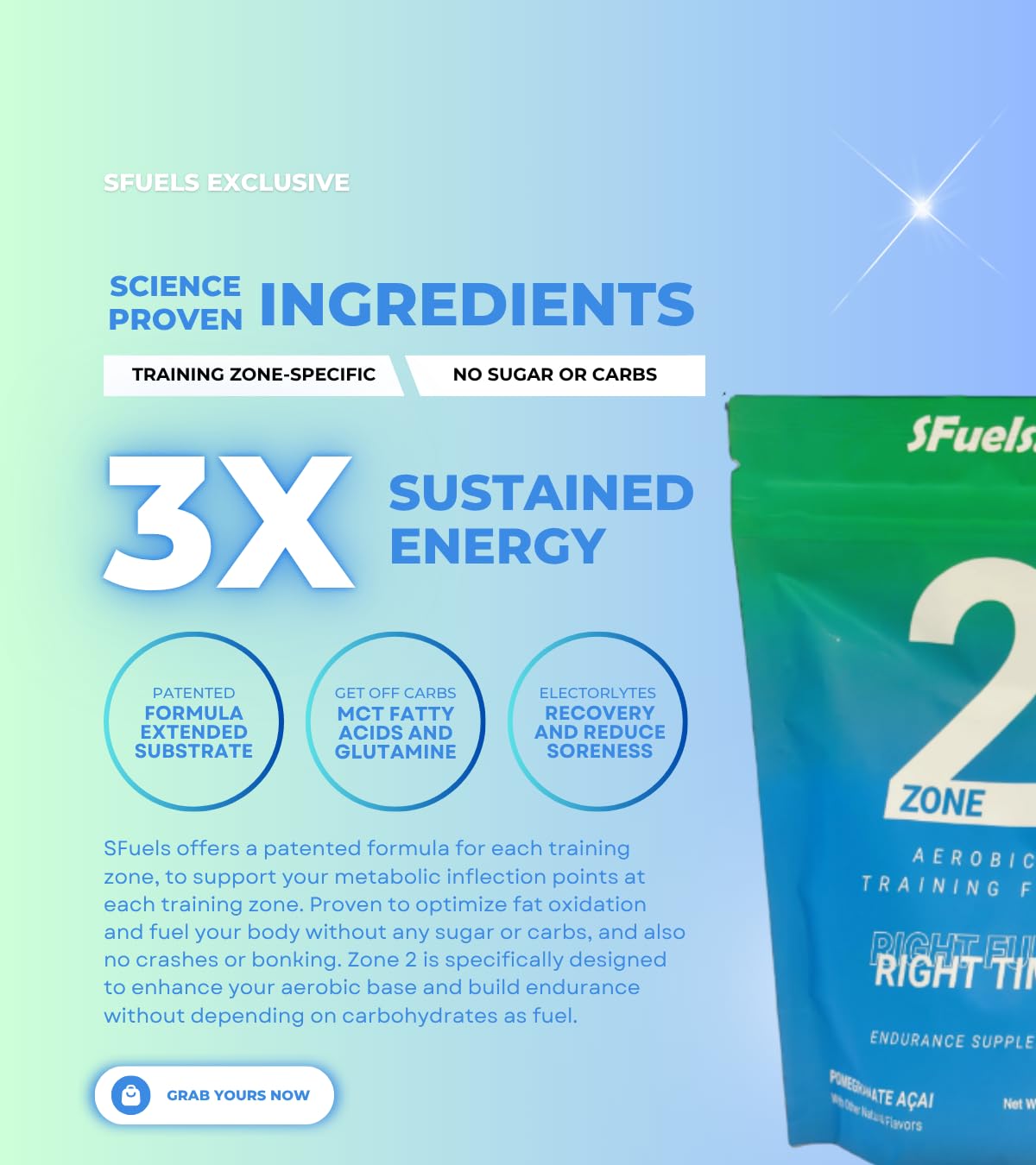 SFuels tub with pomegranate-acai flavor evokes refreshing taste and sugar-free option