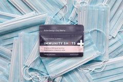 SGC Immunity Shots serving ideas with gummies in a bowl for easy daily use.