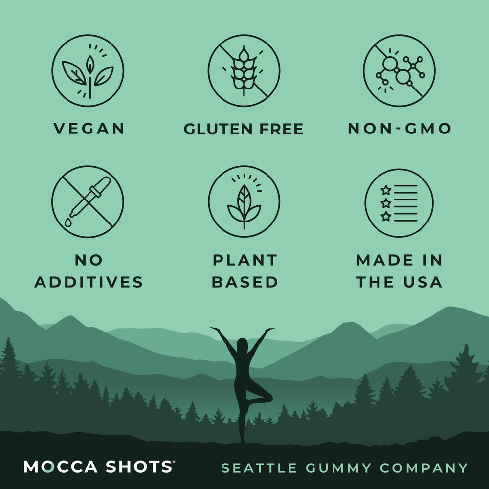 SGC Mocca Shots ginkgo biloba, supports mental clarity during tasks.