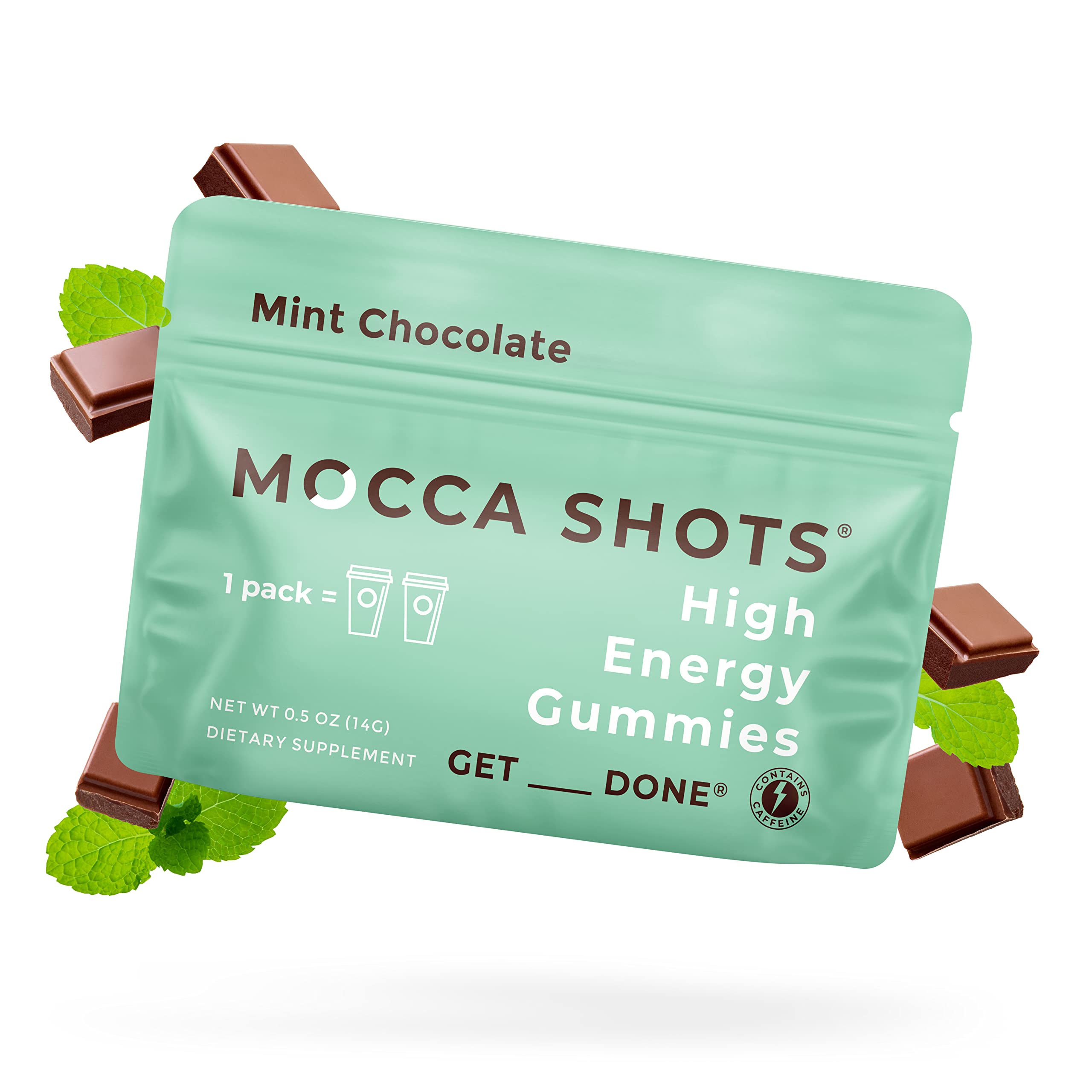 SGC Mocca Shots pack front, portable energy for on-the-go productivity.