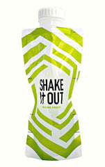 Shake It Out collapsible lime bottle with wide spout for on-the-go mixing.