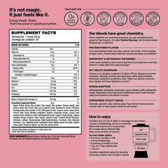 Shakeology tropical strawberry shake glass highlights a creamy, post-workout recovery option.