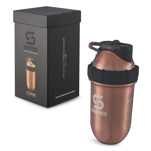 SHAKESPHERE easy-to-clean design leaves no powder residue.
