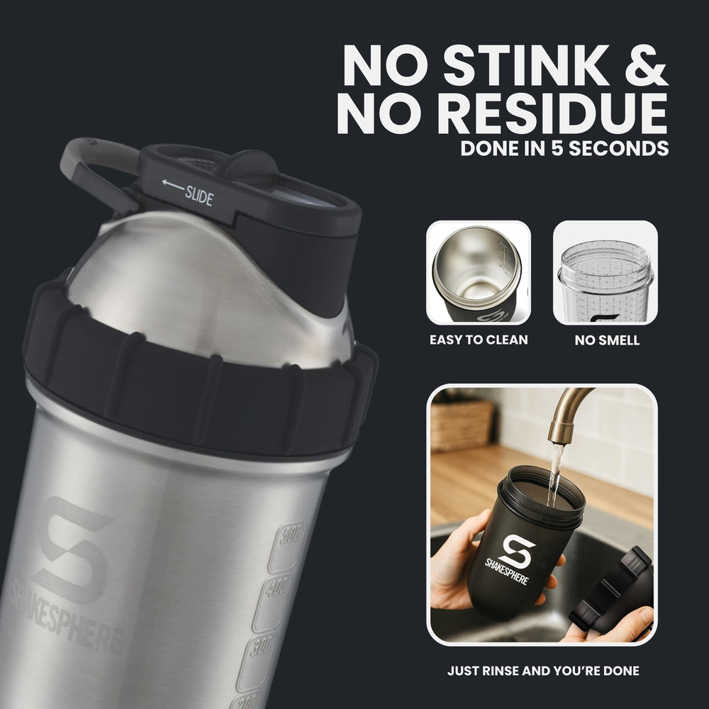 SHAKESPHERE hot-cold performance keeps flavors intact across daily routines