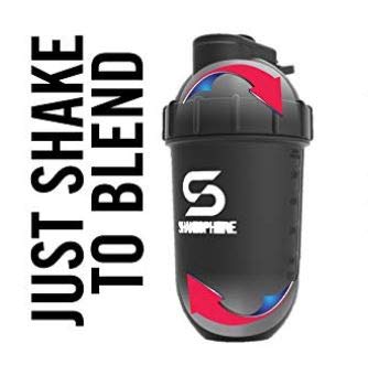 SHAKESPHERE 24oz capacity cap highlights portable, on-the-go use.