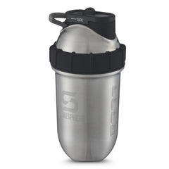 SHAKESPHERE stainless steel shaker bottle with lid for secure transport and no leaks