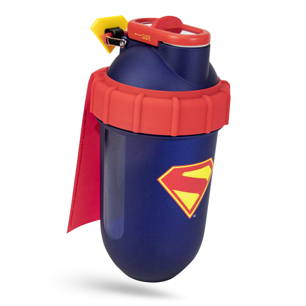 SHAKESPHERE Superman Edition gym-ready bottle for on-the-go hydration