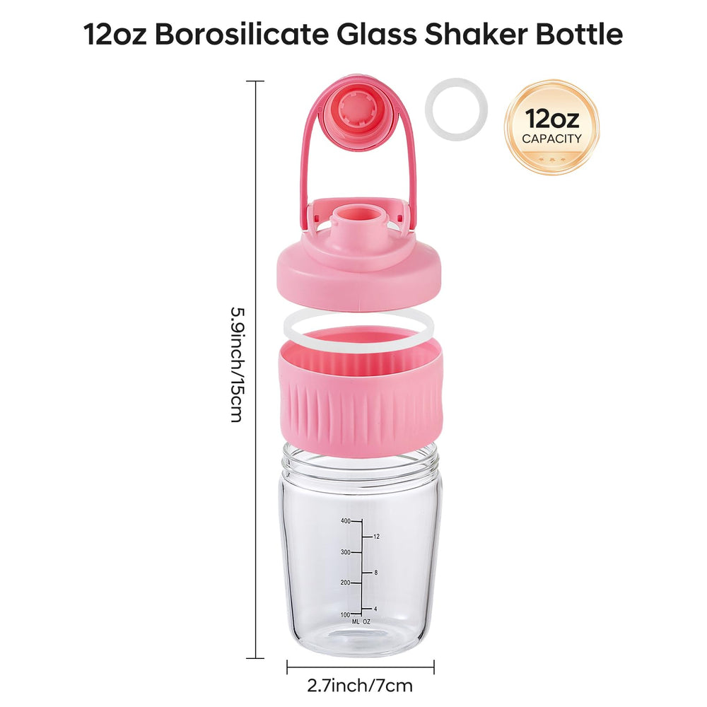 ShakeXpert shaker featuring an ergonomic handle for a secure gym grip