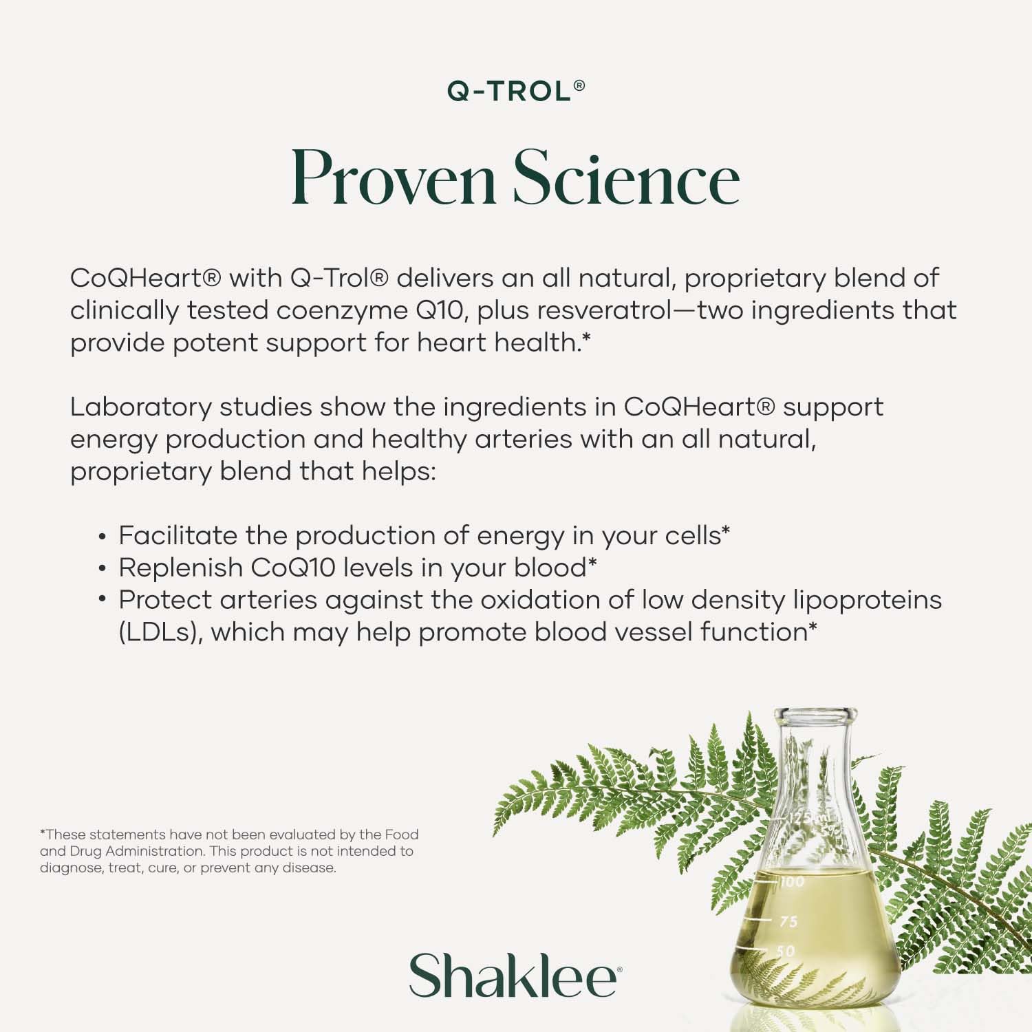 Shaklee CoQHeart packaging visual showing bottle and box