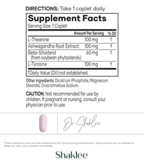 Shaklee Stress Relief Complex caplet—one daily capsule for non-drowsy calm.