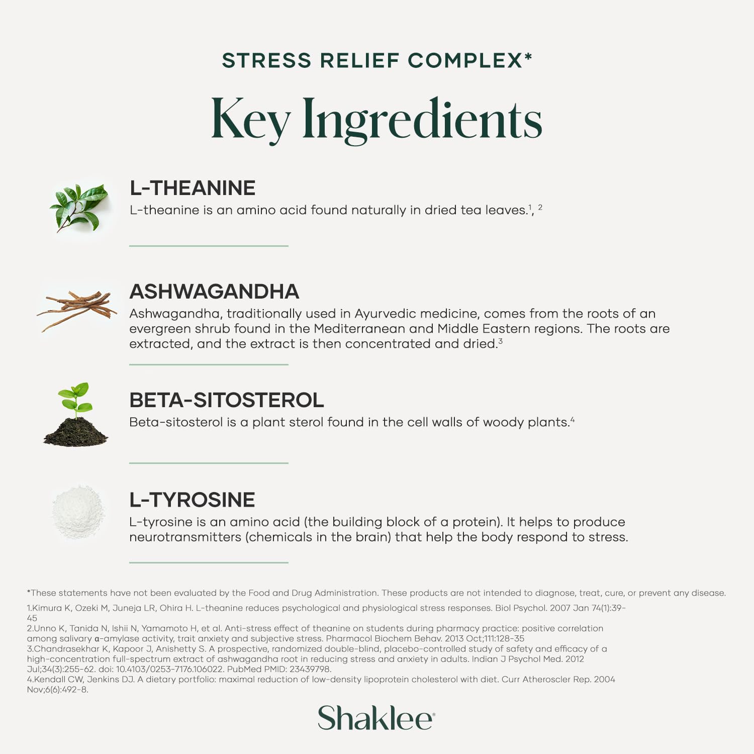 Shaklee Stress Relief Complex morning-use scene for a calm start.