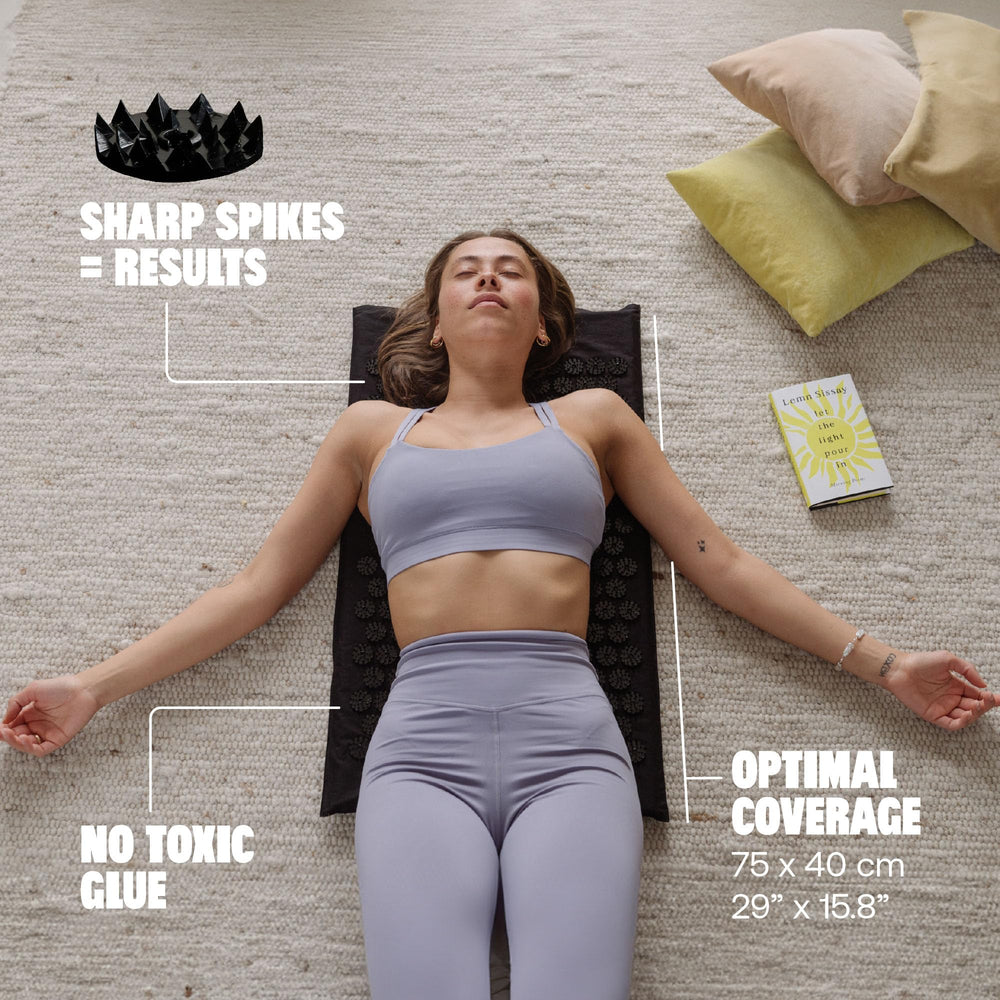 ShaktiMat organic cotton cover highlighting natural breathable materials and quality.