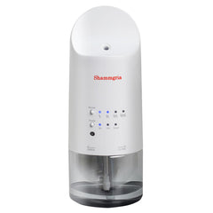 Shammgria 2026 wall-mount diffuser on a socket delivering continuous ambient aroma