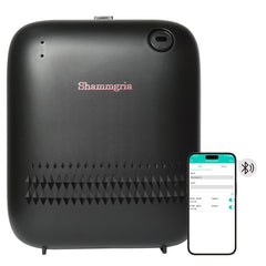 Shammgria battery-powered diffuser front view with 150ml capacity for long-lasting aroma