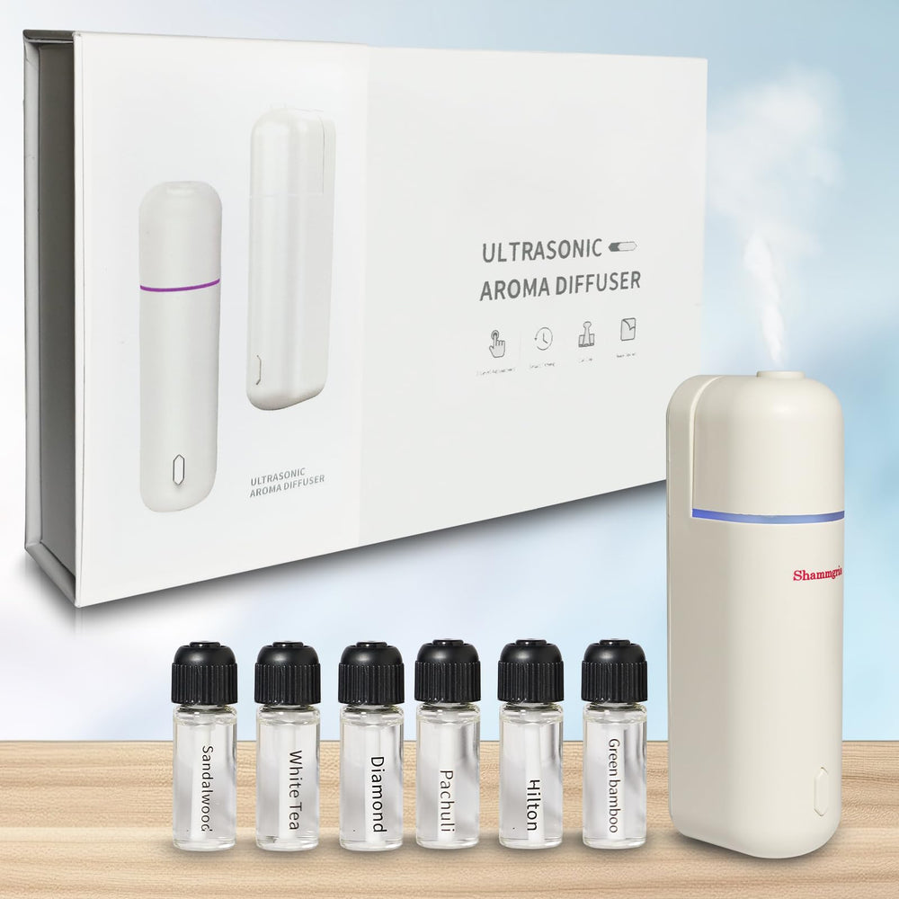 Shammgria motion sensor diffuser activates fragrance when needed in-car