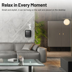 Shammgria diffuser mounted on wall to save space