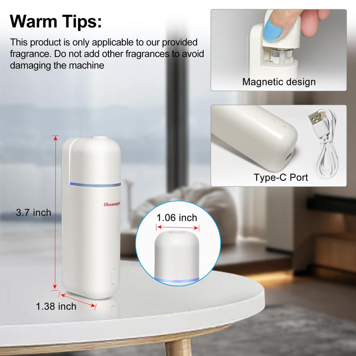 Shammgria vertical vent clip mounting for tight spaces