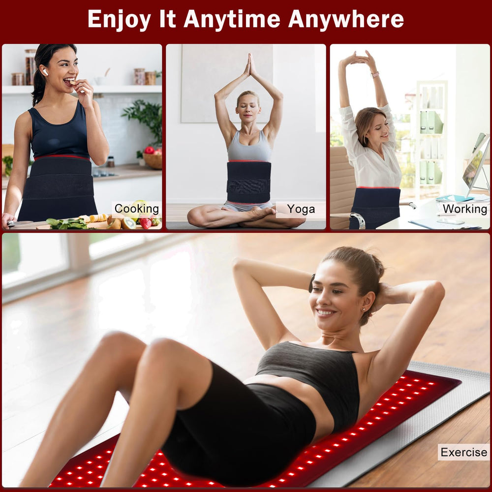 Low-EMF safe materials ensure comfortable long sessions.