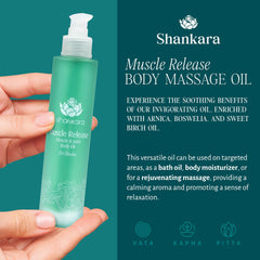 Shankara lavender-aromatherapy oil bottle delivers calming fragrance and skin care.