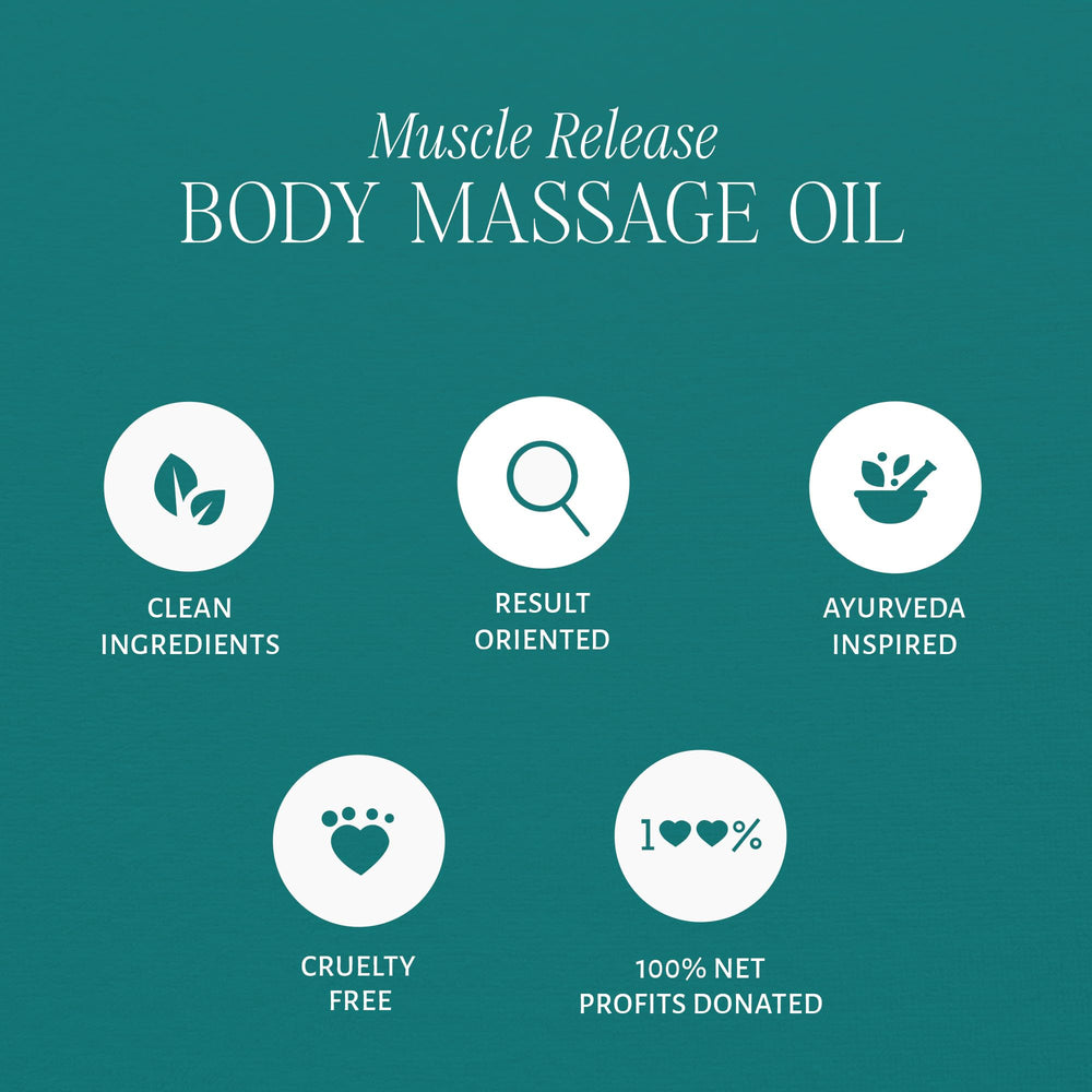 Shankara massage oil full-body-relax enables soothing self-care sessions.