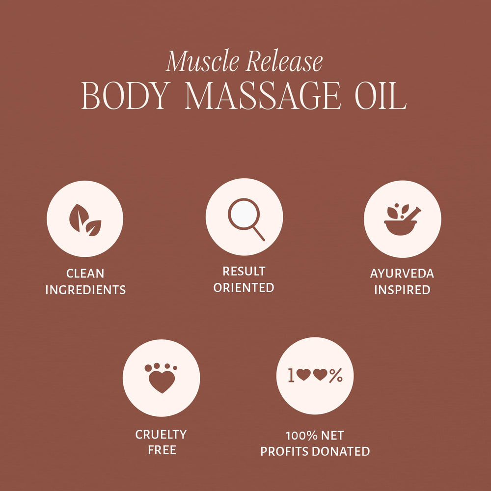 Shankara professional massage oil use for spa-style sessions at home.