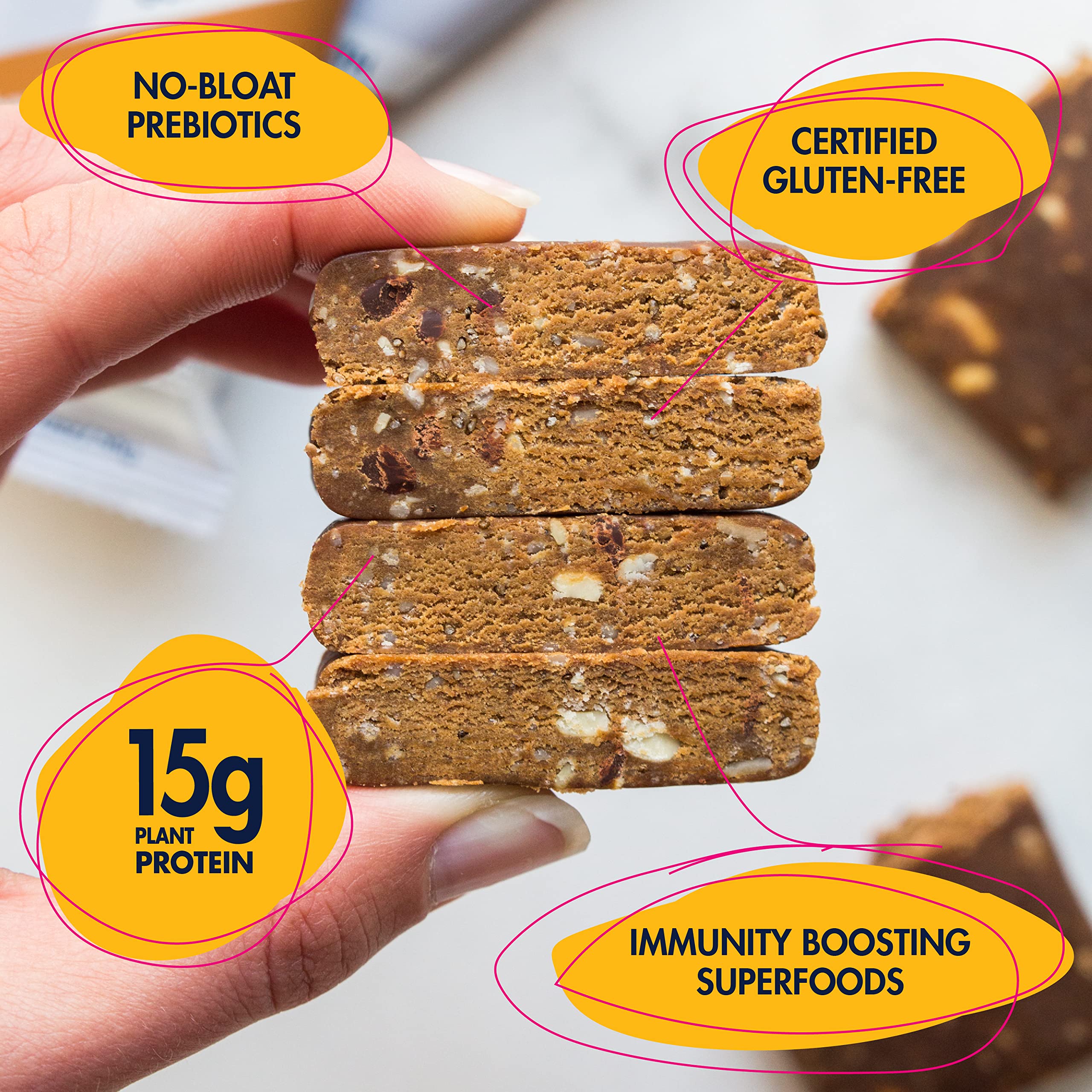SHANTI BALANCE immunity-boosting bar rich in superfoods for daily wellness