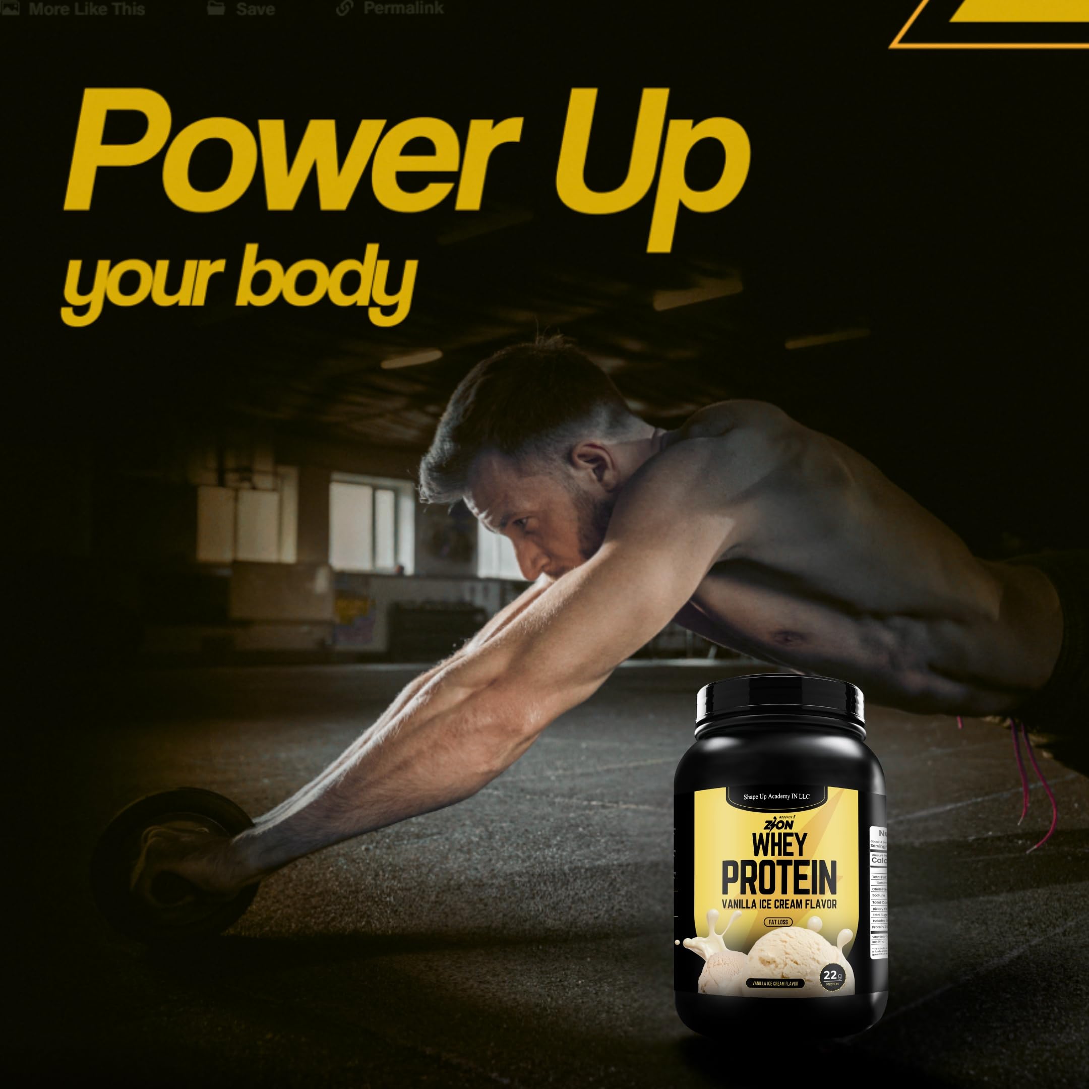 Shape Up packaging front view highlighting chocolate fudge flavor