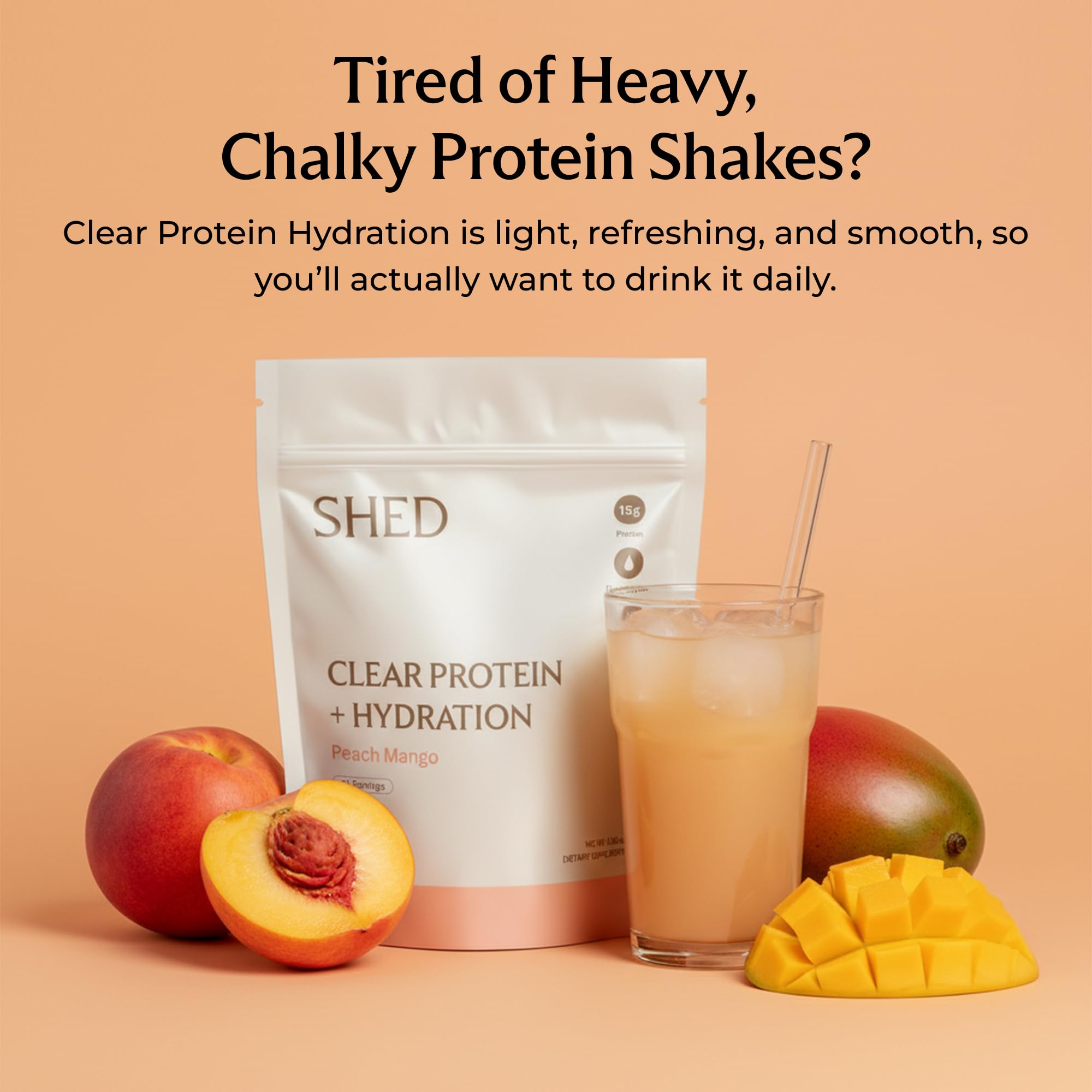 Shed Nutrition Clear Protein lactose-free label close-up highlights dairy-free protein choice