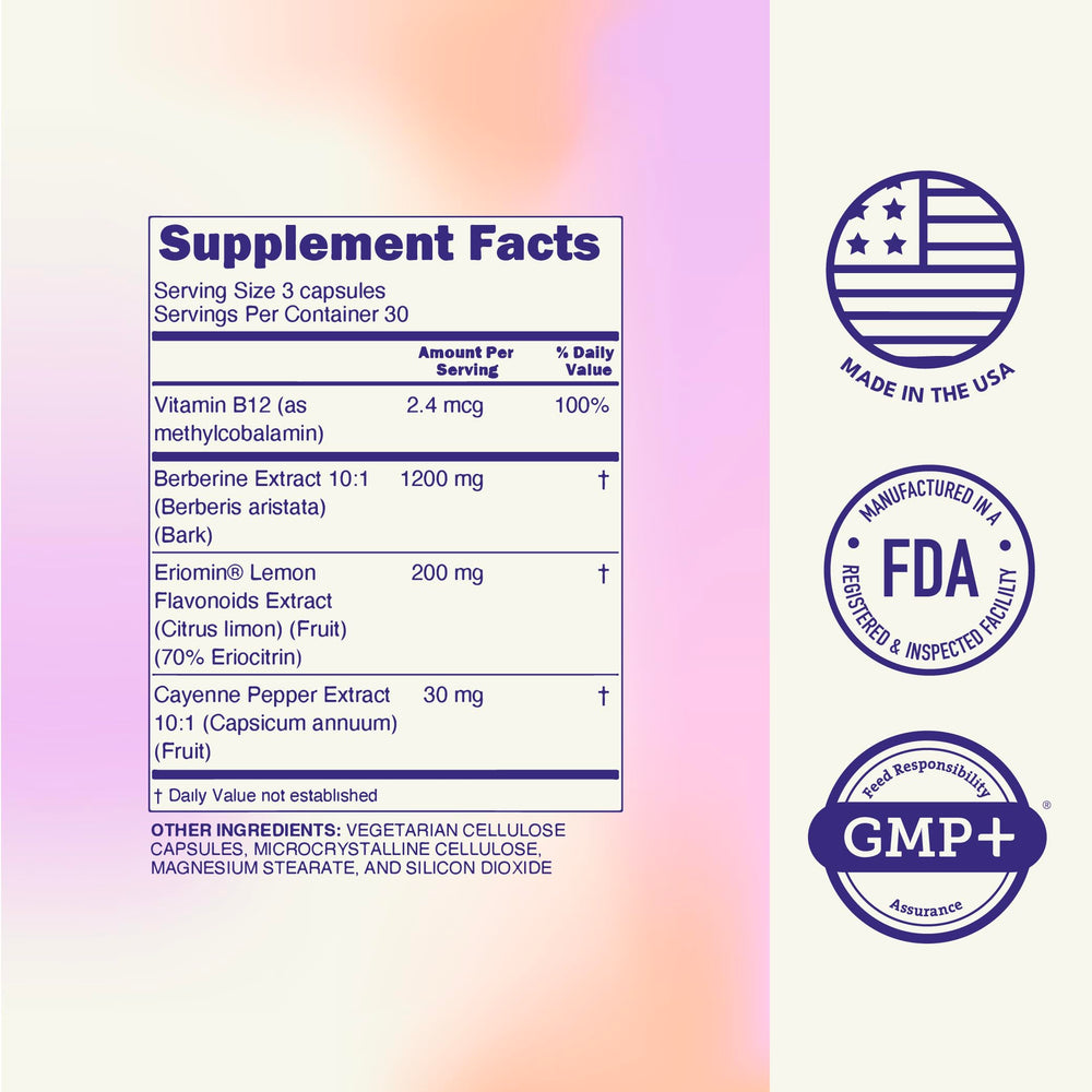Lifestyle shot of a snack choice with Shed Nutrition GLP-1 Boost for craving control.