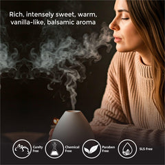Sheer Essence benzoin oil featured in diffuser-friendly blending ideas.