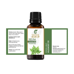 Sheer Essence Mugwort Oil diffuser setup showcasing herbal ambience